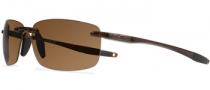 Revo RE 4059 Sunglasses Descend N Sunglasses - 02 BR Crystal Brown / Brown Terra Lens