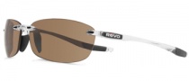 Revo RE 4060 Sunglasses Descend E Sunglasses - 09 BR Crystal / Brown Terra Lens