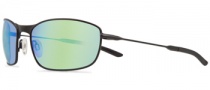 Revo RE 3090 Sunglasses Thin Shot Sunglasses - 01 GN Matte Black / Green Water Lens