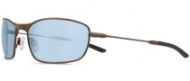 Revo RE 3090 Sunglasses Thin Shot Sunglasses - 04 BL Matte Brown / Blue Water Lens