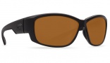 Costa Del Mar Luke Sunglasses Blackout Frame Sunglasses - Amber Plastic / 580P