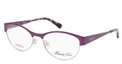 Kenneth Cole New York KC0215 Eyeglasses Eyeglasses - 082 Matte Violet