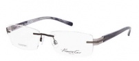 Kenneth Cole New York KC0208 Eyeglasses Eyeglasses - 091 Matte Blue