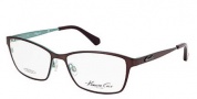 Kenneth Cole New York KC0206 Eyeglasses Eyeglasses - 050 Dark Brown