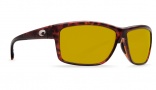 Costa Del Mar Mag Bay Sunglasses Tortoise Frame Sunglasses - Sunrise Yellow Plastic / 580P