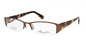Kenneth Cole New York KC0203 Eyeglasses Eyeglasses - 049 Matte Dark Brown