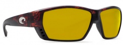 Costa Del Mar Tuna Alley Sunglasses Tortoise Frame Sunglasses - Sunrise 580P