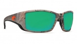 Costa Del Mar Blackfin Sunglasses Real Tree Frame Sunglasses - Green Mirror 400G