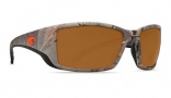 Costa Del Mar Blackfin Sunglasses Real Tree Frame Sunglasses - Amber 580P