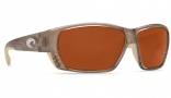 Costa Del Mar Tuna Alley Crystal Bronze Sunglasses - Copper 580P