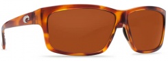 Costa Del Mar Cut Sunglasses Honey Tortoise Frame Sunglasses - Copper 580G