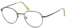 Tom Ford FT5328 Eyeglasses Eyeglasses - 012 Shiny Dark Ruthenium