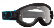 Spy Optic Targa 3 MX Goggles Goggles - Blue Highlighter / Clear Anti Fog with Post