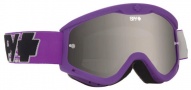 Spy Optic Targa 3 MX Goggles Goggles - Burnout Purple / Smoke with Silver Mirror
