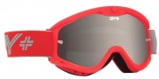 Spy Optic Targa 3 MX Goggles Goggles - Red / Smoke with Silver Mirror