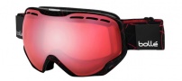 Bolle Emperor OTG Goggles Goggles - 21114 Shiny Black and Red Loops / Vermillon Gun