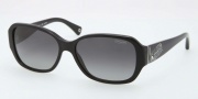 Coach HC8011BM Sunglasses Stacia Sunglasses - 5002T3 Black / Grey Gradient Polarized