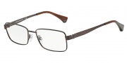 Emporio Armani EA1021 Eyeglasses Eyeglasses - 3049 Matte Brown