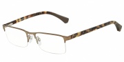 Emporio Armani EA1028 Eyeglasses Eyeglasses - 3006 Matte Bronze