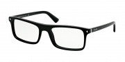 Prada PR 02RV Eyeglasses Eyeglasses - 1AB1O1 Black