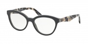 Prada PR 11RV Eyeglasses Triangle Eyeglasses - TFN1O1 Opal Grey