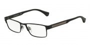 Emporio Armani EA1035 Eyeglasses Eyeglasses - 3094 Black Rubber