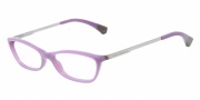 Emporio Armani EA3014 Eyeglasses Eyeglasses - 5128 Opal Violet / Brown