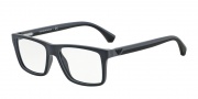 Emporio Armani EA3034 Eyeglasses Eyeglasses - 5229 Black / Rubber Grey