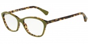 Emporio Armani EA3040 Eyeglasses Eyeglasses - 5267 Top Olive on Havana