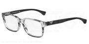 Emporio Armani EA3042F Eyeglasses Eyeglasses - 5279 Striped Grey
