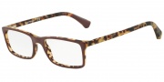 Emporio Armani EA3043F Eyeglasses Eyeglasses - 5271 Top Bordeaux / Matte Havana