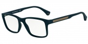 Emporio Armani EA3055 Eyeglasses Eyeglasses - 5065 Blue Rubber