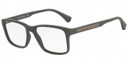 Emporio Armani EA3055 Eyeglasses Eyeglasses - 5211 Grey Rubber