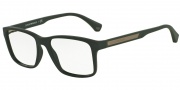 Emporio Armani EA3055 Eyeglasses Eyeglasses - 5354 Green Rubber
