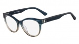 Calvin Klein CK7986 Eyeglasses Eyeglasses - 408 Teal Taupe Horn Gradient