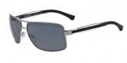 Emporio Armani EA2001 Sunglasses Sunglasses - 301081 Gunmetal / Polarized Grey