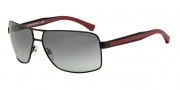 Emporio Armani EA2001 Sunglasses Sunglasses - 300111 Matte Black / Grey Gradient