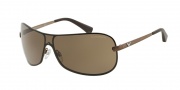 Emporio Armani EA2008 Sunglasses Sunglasses - 302573 Brown Demi Shiny / Brown