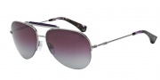 Emporio Armani EA2020 Sunglasses Sunglasses - 30104Q Gunmetal / Grey Gradient Violet