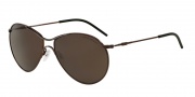 Emporio Armani EA2027 Sunglasses Sunglasses - 308373 Burgundy / Gunmetal / Brown