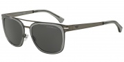 Emporio Armani EA2030 Sunglasses Sunglasses - 300387 Matte Gunmetal / Grey Lens