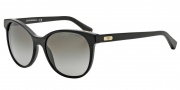 Emporio Armani EA4016F Sunglasses Sunglasses - 50018E Matte Black / Black / Green Gradient
