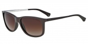 Emporio Armani EA4023 Sunglasses Sunglasses - 519613 Dark Brown / Brown Gradient