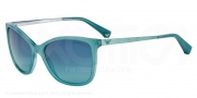 Emporio Armani EA4025 Sunglasses Sunglasses - 52044S Opal Green / Light Blue Gradient