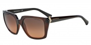 Emporio Armani EA4026 Sunglasses Sunglasses - 519818 Transparent Brown / Orange Gradient