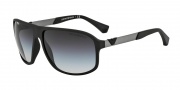 Emporio Armani EA4029 Sunglasses Sunglasses - 50638G Black Rubber / Grey Gradient