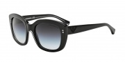 Emporio Armani EA4031 Sunglasses Sunglasses - 52208G Transparent Grey on Black / Grey Gradient