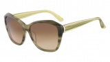 Calvin Klein CK7897S Sunglasses Sunglasses - 318 Olive Horn
