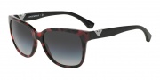 Emporio Armani EA4038 Sunglasses Sunglasses - 52778G Havana Burgundy / Grey Gradient