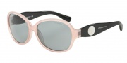 Emporio Armani EA4040 Sunglasses Sunglasses - 5327/1 Opal Pink / Dark Grey